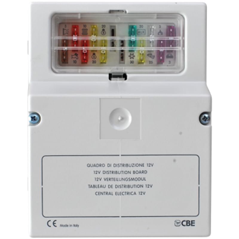 CBE DS300-UK 12V 配電ボックス キャンピングカー 用　rv coverandcarry CBE DS300-UK 12v Distribution Box For The Caravan